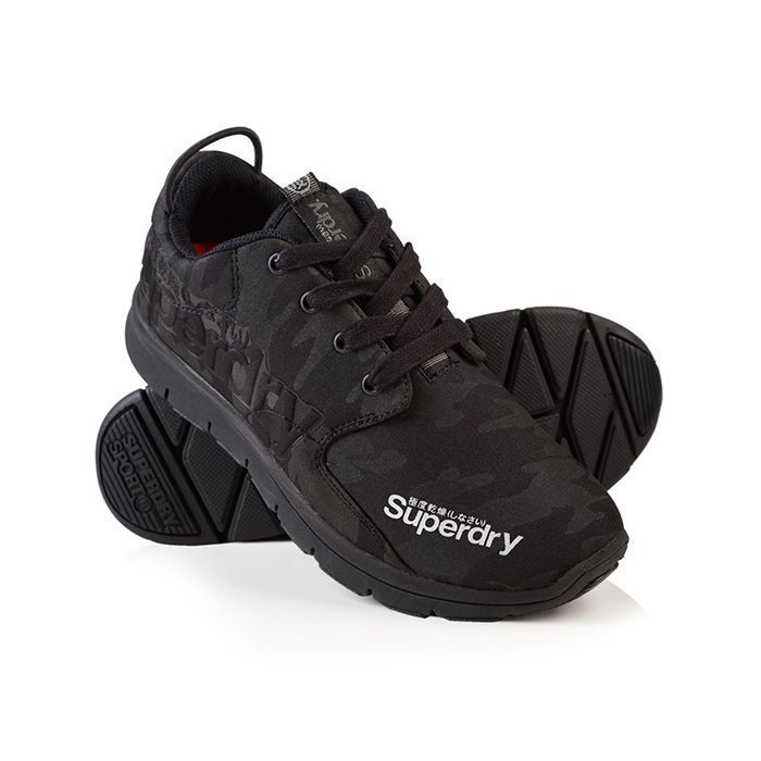 Superdry Women's Superdry Scuba Runner Black/Camo 4