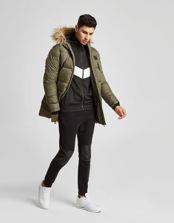 Supply & Demand Deux Parka Jacket Khaki