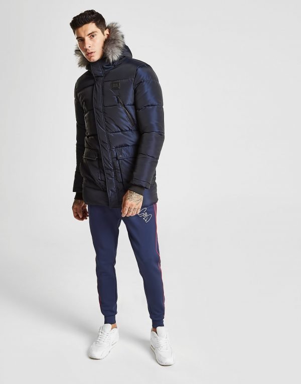 Supply & Demand Deux Parka Jacket Laivastonsininen