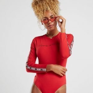 Supply & Demand Long Sleeve Supply Bodysuit Punainen