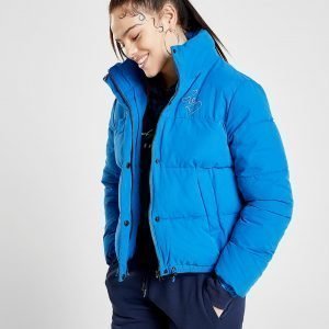 Supply & Demand Padded Boxy Puffer Takki Sininen