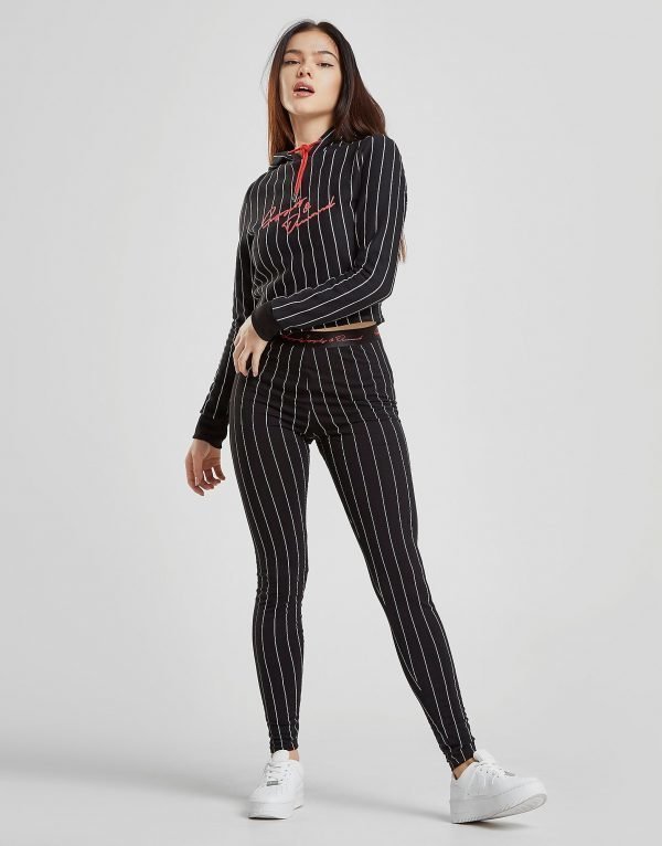 Supply & Demand Pipstripe Leggingsit Musta