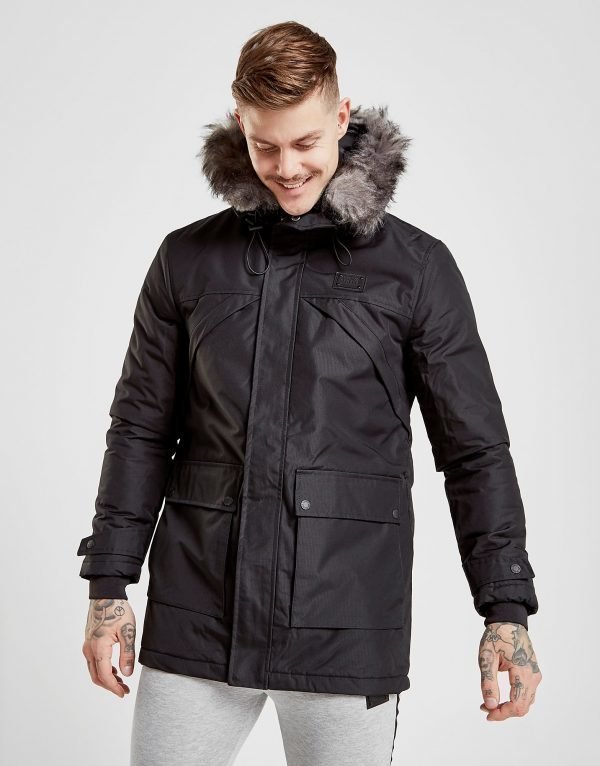 Supply & Demand Stark Parka Jacket Musta