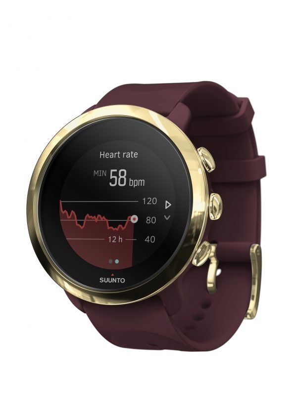 Suunto 3 Fitness Urheilukello Burgundy