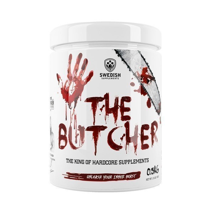 Swedish Supplements The Butcher 500 g Black Razz