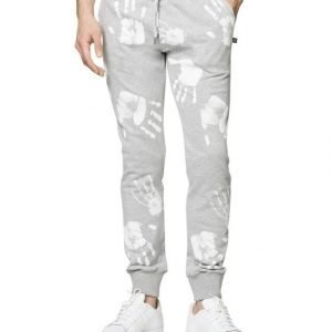 Sweet Pants Terry Slim Print Collegehousut