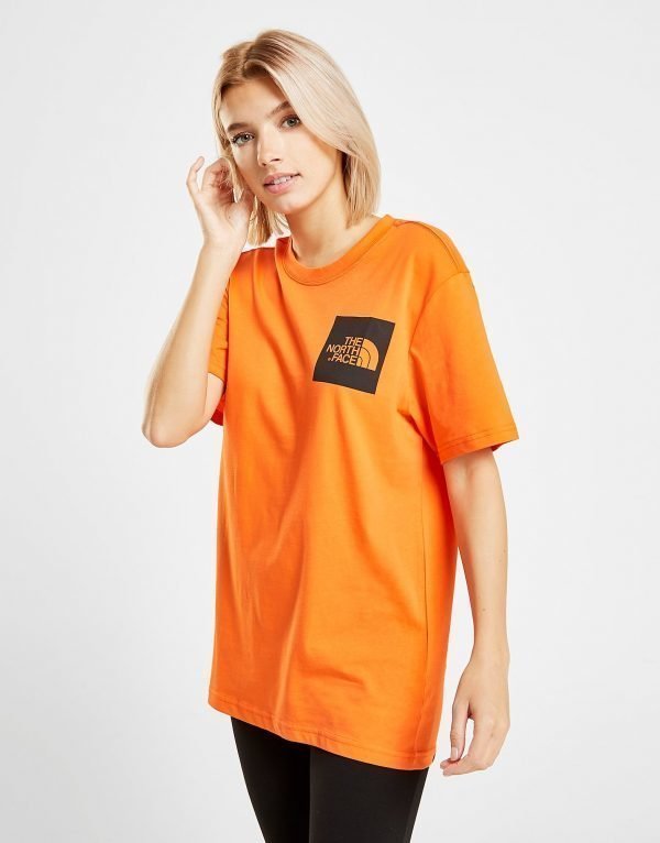 The North Face Box T-Shirt Oranssi
