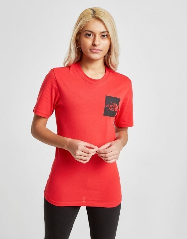 The North Face Box T-Shirt Punainen