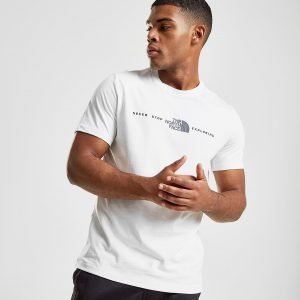 The North Face Central Logo T-Shirt Valkoinen