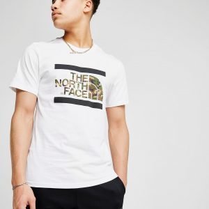 The North Face Dome Lines T-Shirt Valkoinen