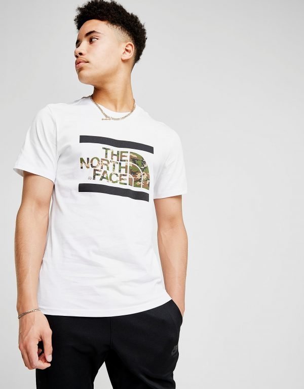 The North Face Dome Lines T-Shirt Valkoinen