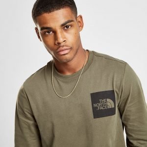 The North Face Long Sleeve Fine T-Shirt Vihreä