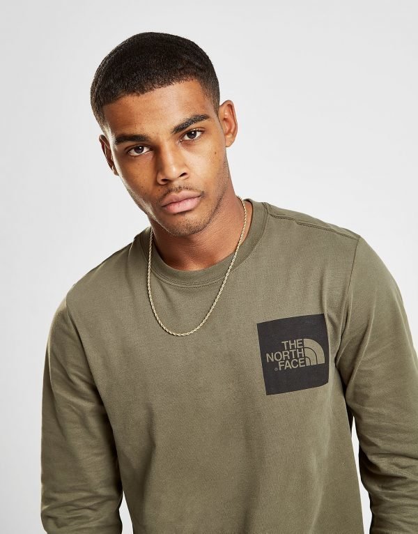 The North Face Long Sleeve Fine T-Shirt Vihreä