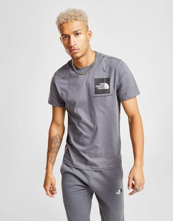 The North Face New Fine T-Shirt Harmaa