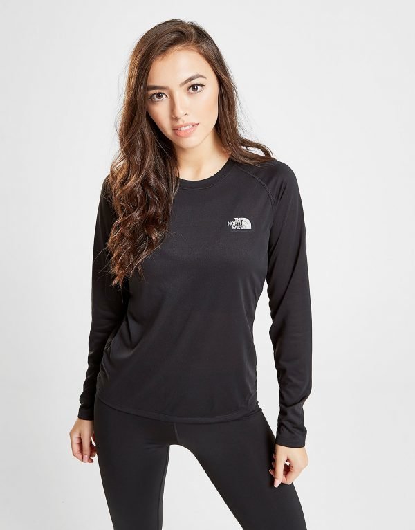 The North Face Reaxion Long Sleeve T-Shirt Musta