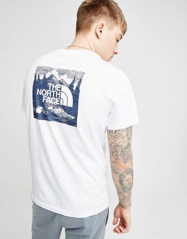 The North Face Redbox Celebration T-Shirt Valkoinen