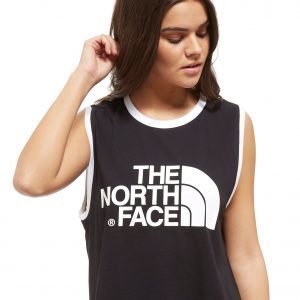 The North Face Ringer Logo Tank Top Musta