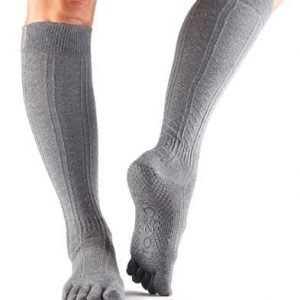 ToeSox Scrunch Knee varvassukka Pepper