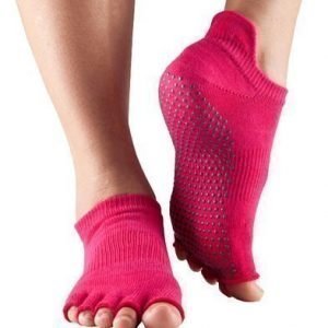 ToeSox-varvassukka Half Toe Low rise fuksia