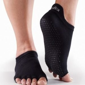 ToeSox-varvassukka Half Toe Low rise musta