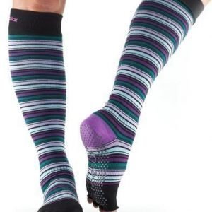 ToeSox-varvassukka Halftoe Scrunch Knee Purple Haze