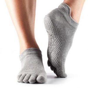 ToeSox-varvassukka Low rise Heather Grey