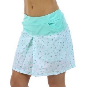 Tour mixed-print pull on skort