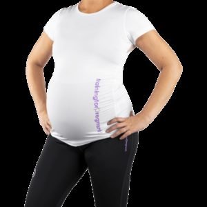 Training For Pregnant Big Logo Tee Äitiyspaita