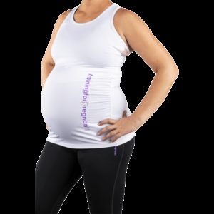 Training For Pregnant My Snglt Big Logo Hihaton Äitiyspaita