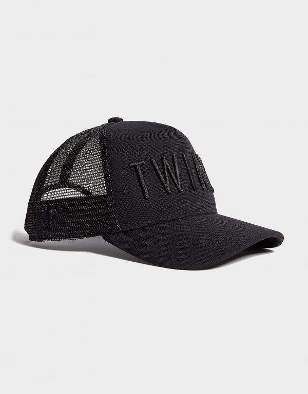 Twinzz Trucker Cap Musta