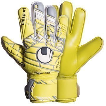 Uhlsport Maalivahdin Hanskat Eliminator Supersoft Keltainen/Harmaa ENNAKKOTILAUS