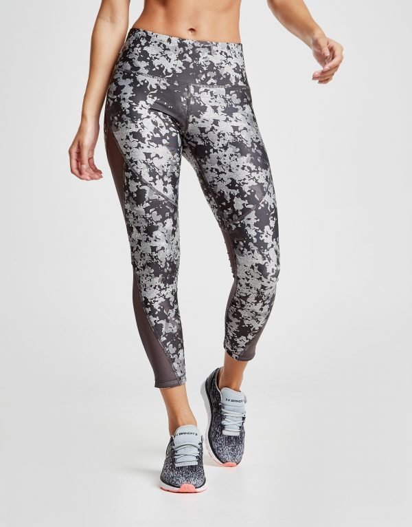 Under Armour Ankle Crop Pattern Leggings Harmaa