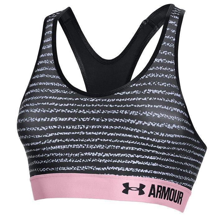 Under Armour Armour Mid Bra Printed Black XL