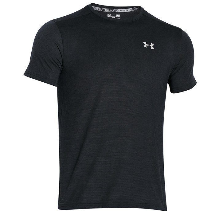 Under Armour Charged Run Shortsleeve Tee Black S