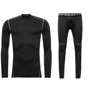 Under Armour ColdGear Compression Mock + Trikoot Musta