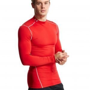 Under Armour Coldgear Armour Compression Mock Longsleeve Punainen