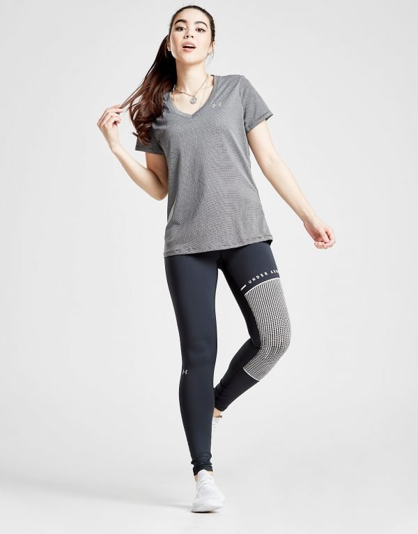 Under Armour Colour Block Leggings Musta