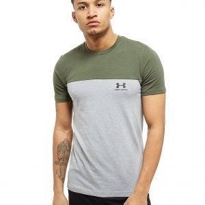 Under Armour Colour Block T-Shirt Vihreä