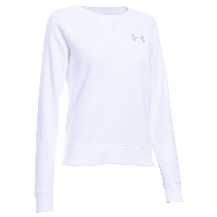 Under Armour Favorite Fleece Crew White X-large