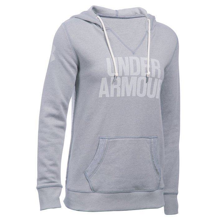 Under Armour Favorite Fleece Popover true grey heather Large