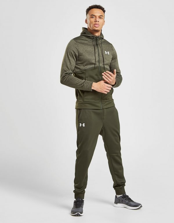 Under Armour Fleece Poly Verryttelyhousut Vihreä