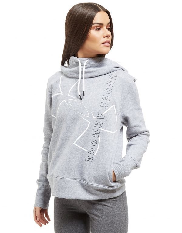 Under Armour Graphic Overhead Hoodie Harmaa