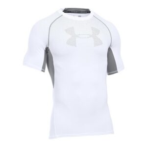 Under Armour HG Armour Graphic Shortsleeve Tee White