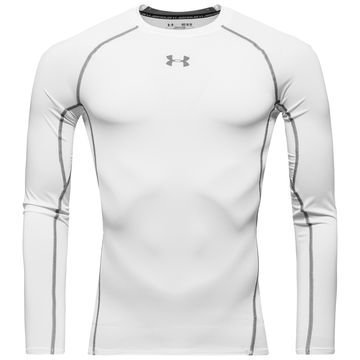 Under Armour HeatGear Compression L/S Valkoinen