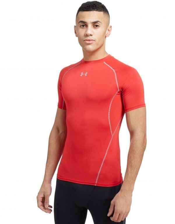 Under Armour Heatgear Compression T-Shirt Punainen