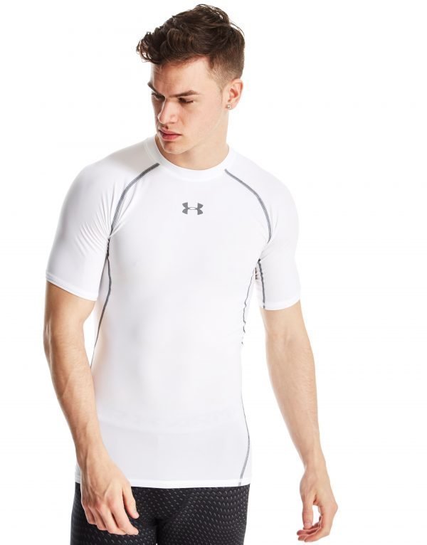 Under Armour Heatgear Compression T-Shirt Valkoinen