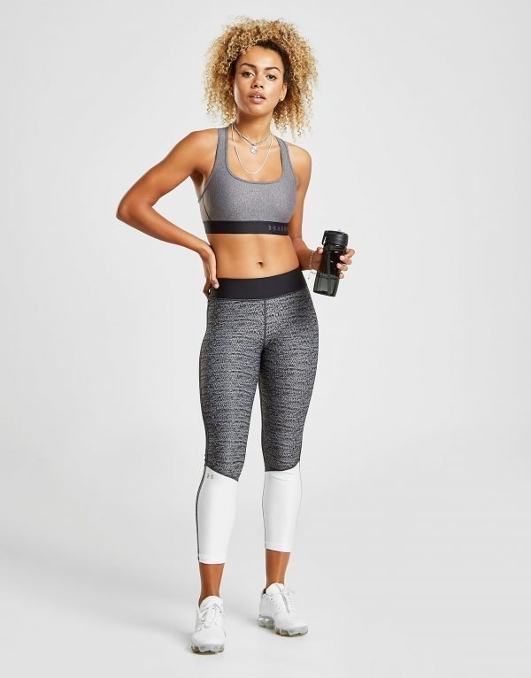 Under Armour Jacquard Crop Tights Harmaa