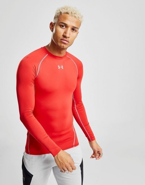 Under Armour Long Sleeve T-Paita Punainen