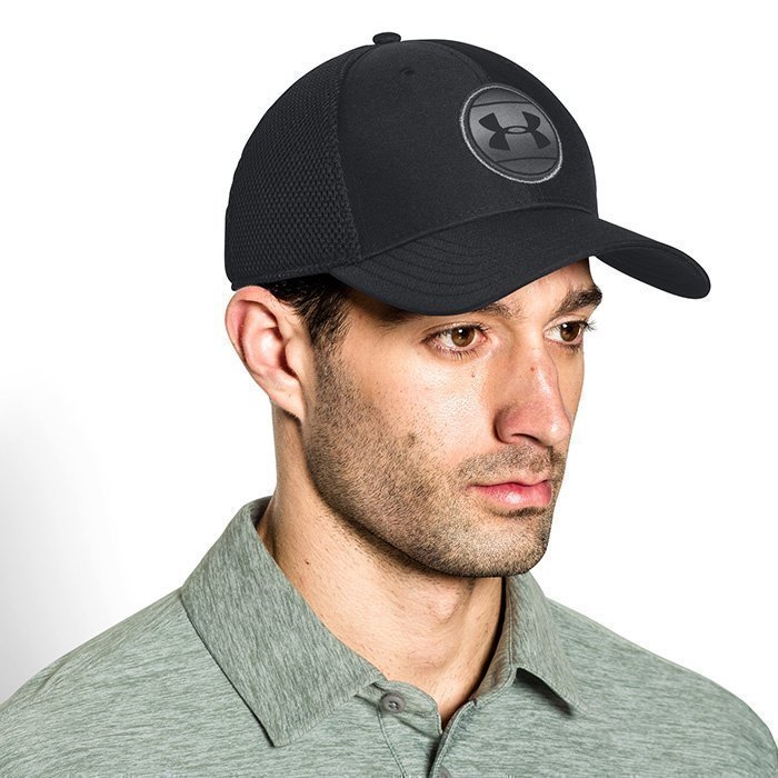 Under Armour Men's UA Mesh STR Cap Black