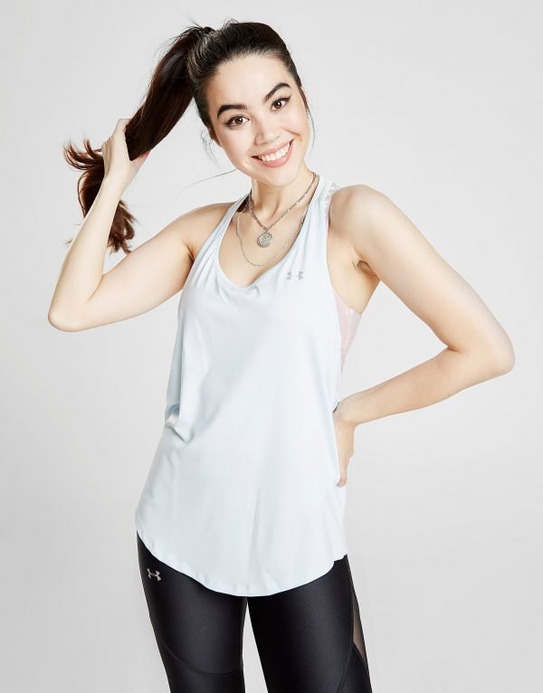 Under Armour Mesh Tank Top Sininen